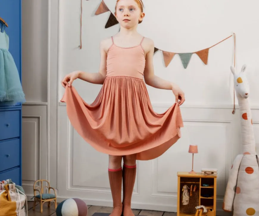 ballerina_dress__melon_2-1.webp Store Ballerina Dress - Melon Kids