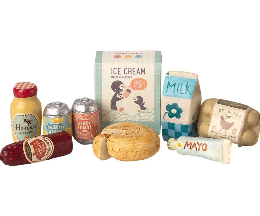 Store Miniature Grocery Box Kitchen