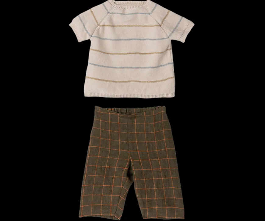 Fashion Pants And Knitted Shirt, Size 5 Size 5 & Clothes