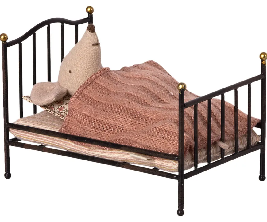 Discount Vintage Bed, Mouse - Anthracite Accessories