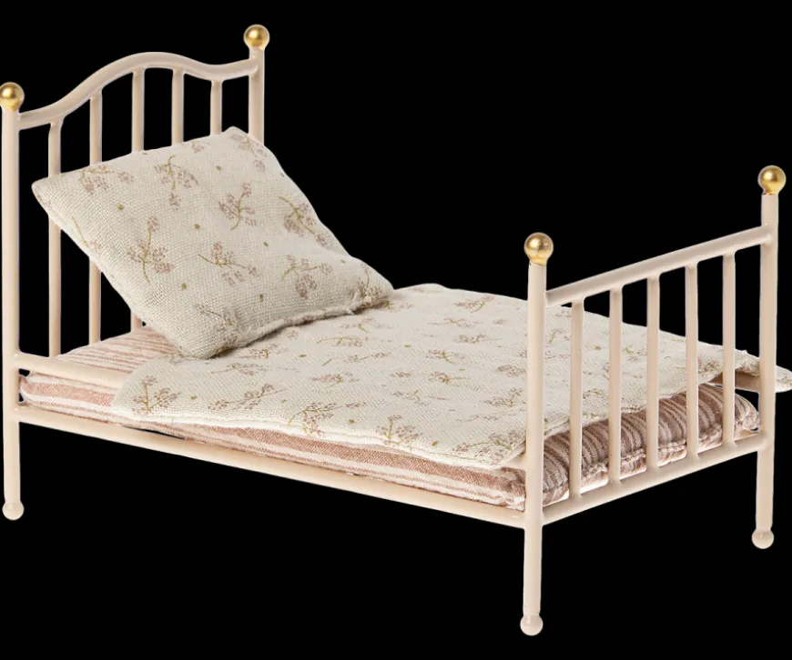 Store Vintage Bed, Mouse - Rose Royal & Castle