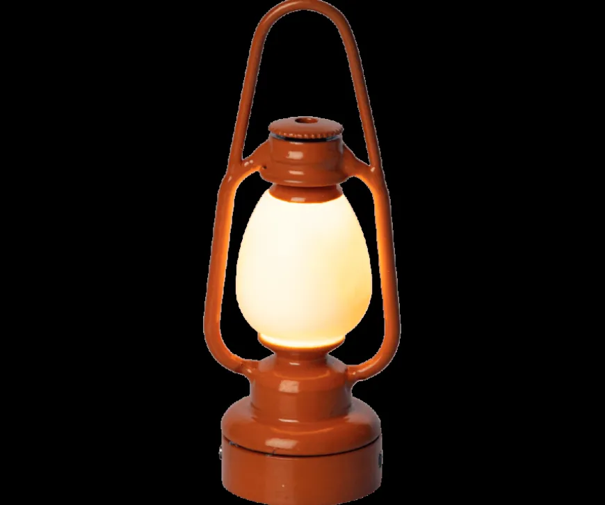 Clearance Vintage Lantern - Orange Hiker